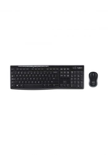 Logitech MK270 Wireless Keyboard and Mouse Combo - Black كيبورد وماوس