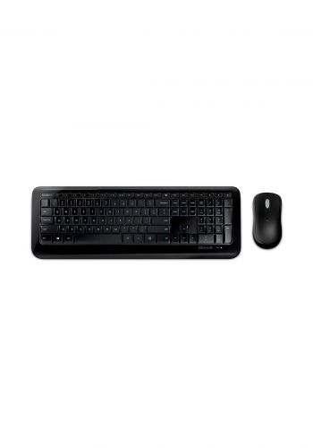 Microsoft Wireless Desktop 850 Keyboard and Mouse - Black كيبورد وماوس
