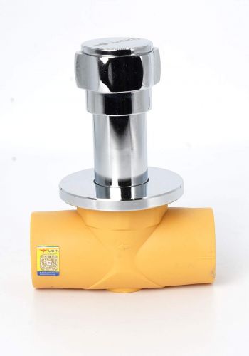 Wekts 5277 rose chrome burial lock from Wix  32 mm قفل دفن