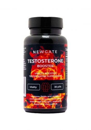 New Gate Testosterone Boosterحبوب  معزز إفراز هرمون التستوستيرون للرجال 30 حبة من نيو كيت