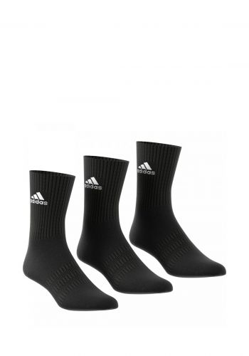 سيت جوارب رياضية لكلا الجنسين  Adidas(IN137082) من اديداس سوداء اللون
 