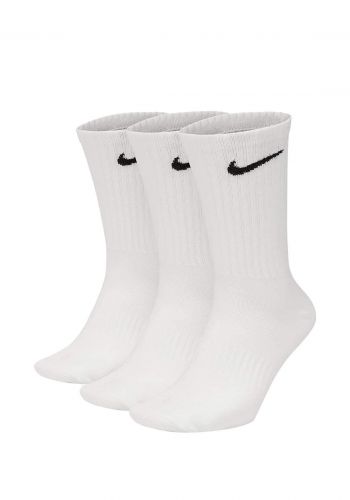 سيت جوارب  رجالية رياضية Nike (IN128579)  من نايك بيضاء اللون