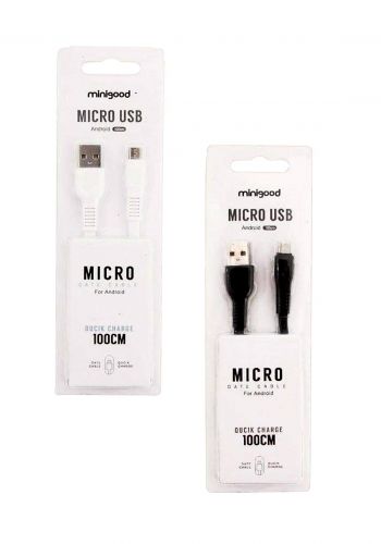Minigood USB to Micro Data Cable 1m كابل 