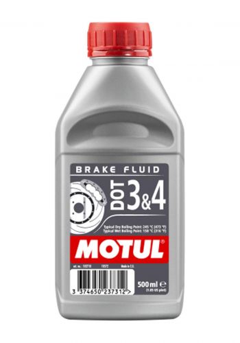 Motul Dot3&4 Brake Fluid  Fully Synthetic 500 ml زيت للفرامل