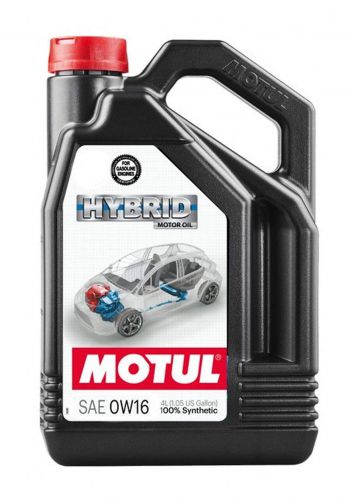 Motul 0w16 Hybrid 100% Synthetic Oil 4L  زيت تخليقي 100% للسيارات