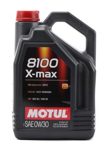 Motul 0w30 Xmax 8100 100% Synthetic oil 4L  زيت تخليقي 100% للسيارات
