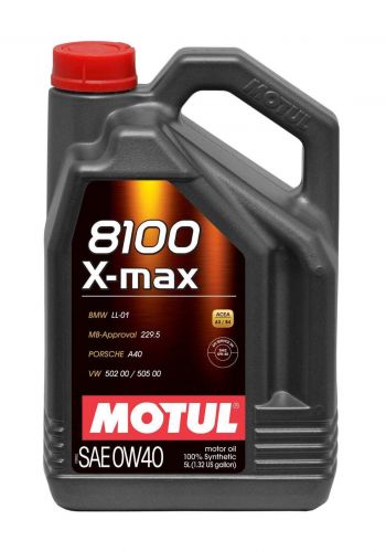 Motul 0w40 Xmax 8100 100% Synthetic oil 4L  زيت تخليقي 100% للسيارات