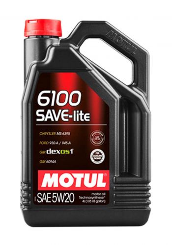 Motul 6100 Save Lite 5W20- 4L زيت المحرك