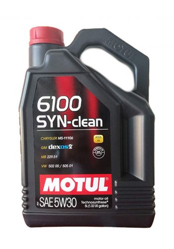 Motul 6100 Save-lite  Syn-clean 5W-30 5L زيت محرك