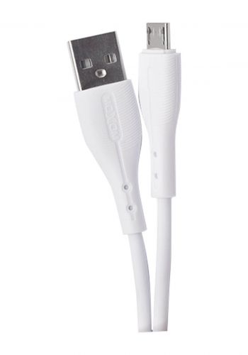 كابل لايتننك 1 متر  من موكسوم  Moxom MX-CB79 lightning cabel1 M  - White 