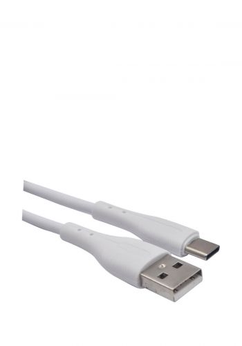 كابل تايب سي Moxom MX-CB80 Type-C Cable 30cm  - White 

