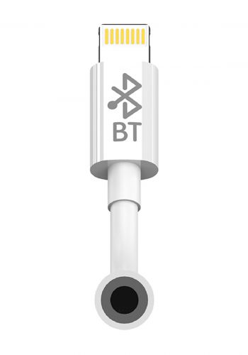 تحويلة Moxom MX-AX17 Wireless Lightning to 3.5mm + Charger Adapter- white
