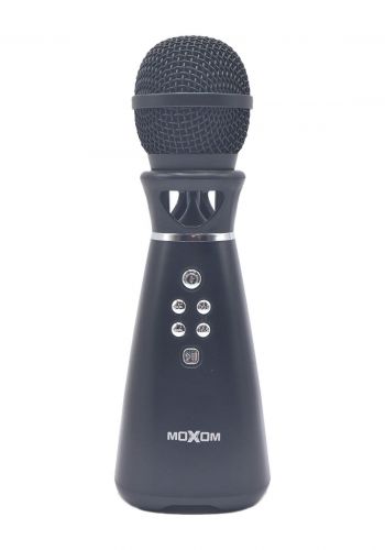 سبيكر لاسلكي Moxom MX-SK21 Wireless Karaoke Microphone and Speaker – Black
