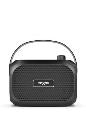 سبيكر لاسلكي  Moxom MX-SK25 Wireless Speaker with Portable Handle - Black
