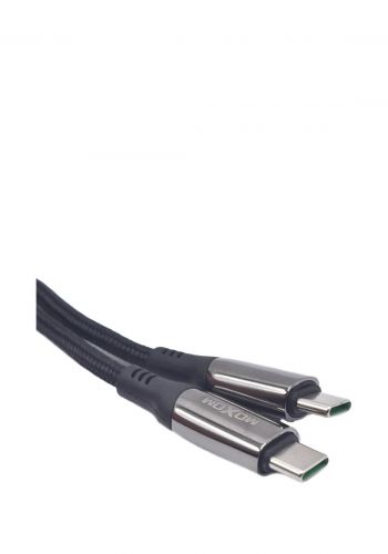 كابل تايب سي Moxom MX-CB92 Type-C to Type-C Cable 1M  - Black 