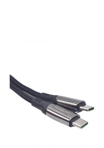 كابل تايب سي Moxom MX-CB92 Type-C to Type-C Cable 1M  - Black 
