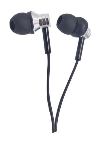 سماعة سلكية Moxom MX-EP30 Wired Stereo Earphones 1.2m - Black