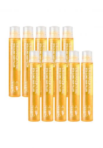 farmstay Dermacube Vita Clinic Hair Filler 10pcs 130ml فيلر للشعر