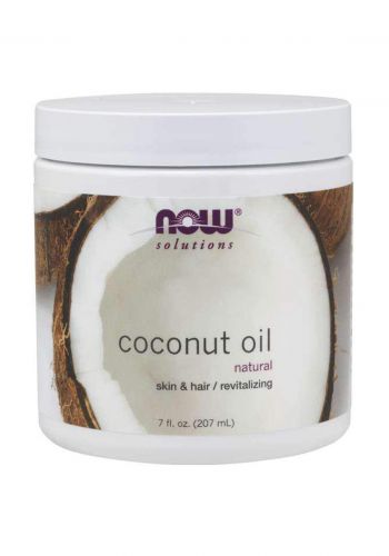 Now 7683 Coconut Oil 100% Natural Skin and Hair 207ml زيت جوز الهند
