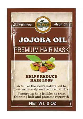 Difeel SH31_JOJ18 Sunflower Premium Hair Mask Jojoba Oil 50g  قناع للشعر  