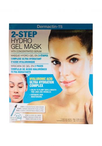 Dermactin-Ts 0406CS 2-Step Hydro Gel Mask Hyaluronic Acid قناع للوجه
