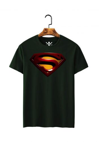 تيشيرت رجالي Super Man نصف كم