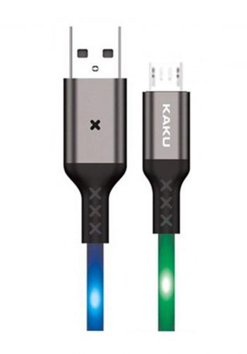 kaku KSC-114 micro-usb  usb cable luminous -dark gray  كابل 