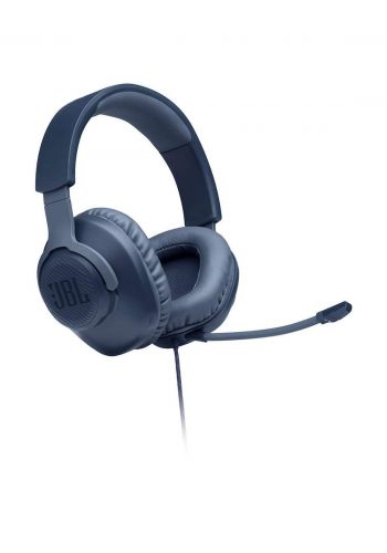 JBL Quantum 100 Wired Gaming Headset - Blue سماعة سلكية