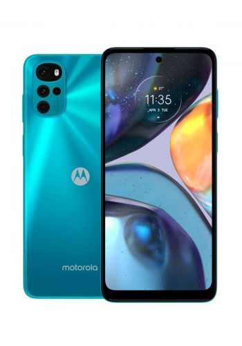 Motorola Moto E22 128GB 4GB RAM-Blue موبايل من موتورال  