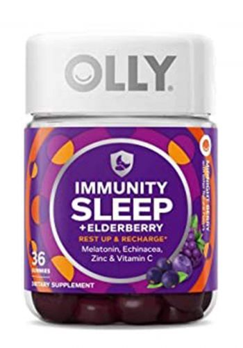 مساعد على النوم 36 حبة جلاتينية من اولي Olly Immunity Sleep Gummy