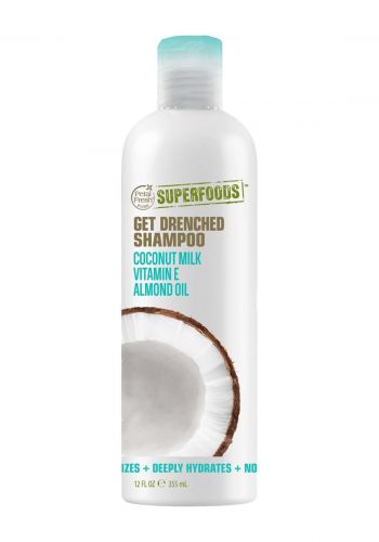 شامبو حليب جوز الهند للشعر الجاف355 مل من بيتال فريش Petal Fresh Shampoo

