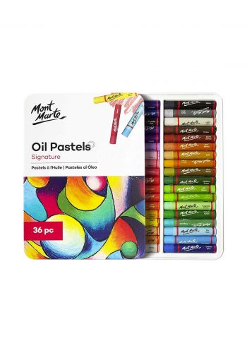 Mont Marte Oil Pastels Signature – 36 Pcs الوان باستيل 36 لون