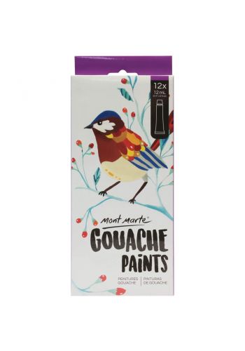 Mont Marte Oily Paint Set 12 Pcs x 12 ml  مجموعة اصباغ زيتية