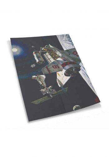 Space Poster 30X40cm - بوستر اقمار صناعية في الفضاء