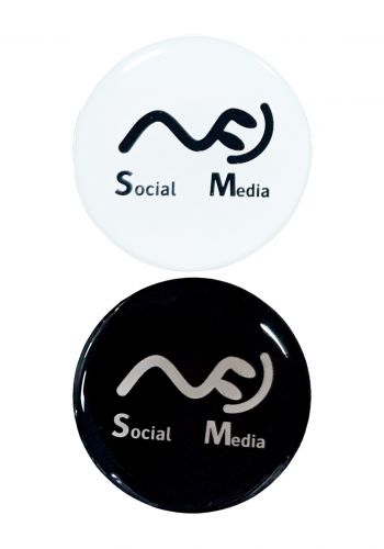 Nfc sticker social media 3mm تواصل قريب المدى
