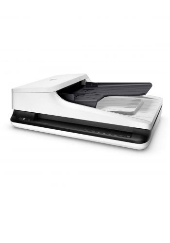 HP ScanJet Pro 2500 f1 Flatbed OCR Scanner - White طابعة مع سكنر