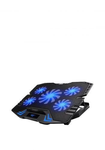 Havit HV-F2082 Gaming Cooling Pad - Black ستاند لابتوب مع اربع مراوح من هافت