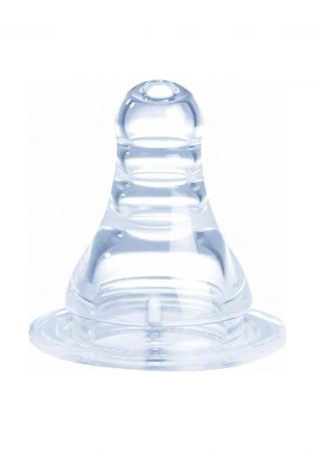 Optimal Silicone nipple 2pc رأس رضاعة