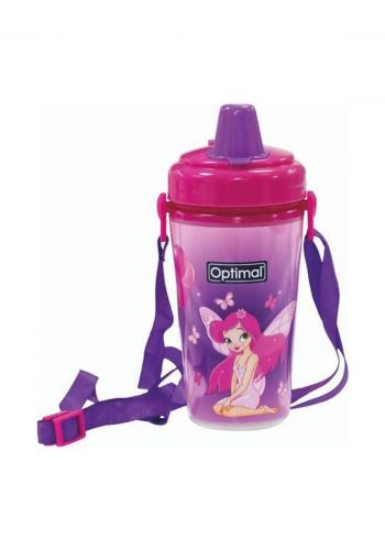 Optomal Silicone spout bottle 12m 350ml قدح أطفال