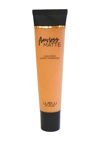 Wow Beauty Forward 2319 Flawless Matte Liquid Foundation No.Y120 Classic Caramel 30ml كريم اساس