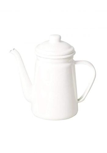 Pearl Metal HB-3681 Coffee drip pot 1.1L enamel blanc kitchen white دلة قهوة 