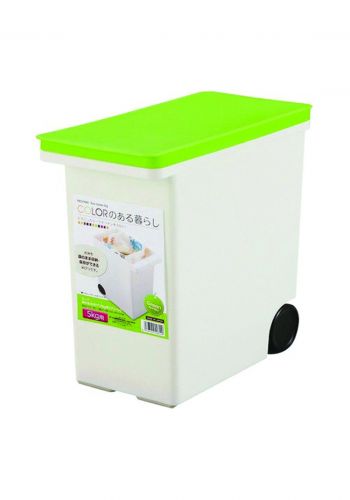 Pearl Metal HB-2346 Only One Stage For 5 kg of rice bins in a bag  حافظة تخزين