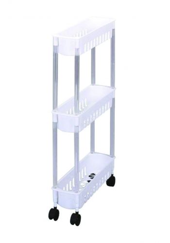 Pearl Metal Only one stage Space rack under the sink 2 steps  سلة عامودية مع عجلات

