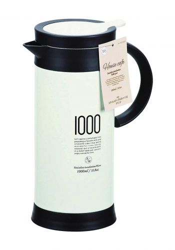 Pearl Metal HB-5060 Table Pot 1.0 L Vanilla Stainless Steel V&S  ترمس حراري