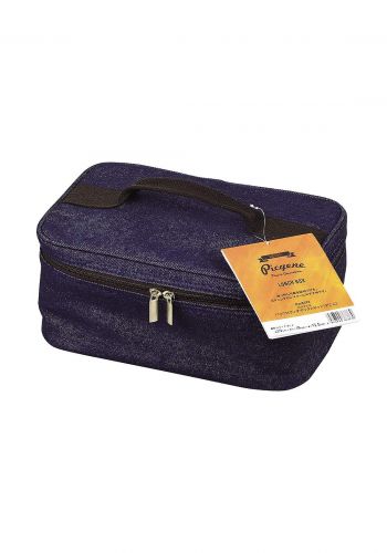 Pearl Metal D-6373 Bento Box, Denim  Lunch Box Set with Bag  صندوق طعام مع حقيبة 