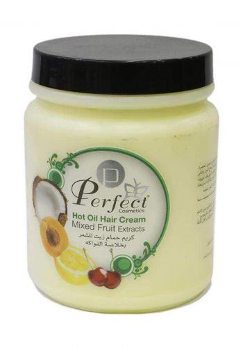 Perfect Cosmetics Mixed Fruit Extracts Hot Oil Hair Cream 1000ml  حمام زيتي