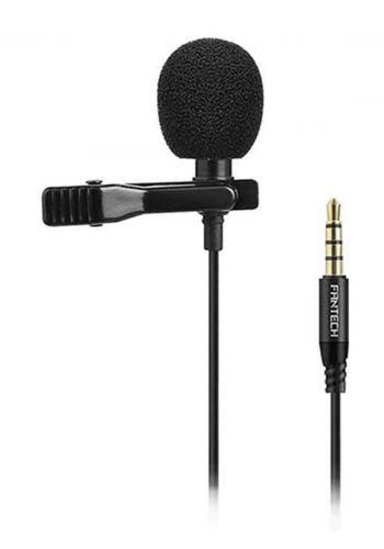 Fantech MV-01 Lavalier Microphone - Black مايكروفون