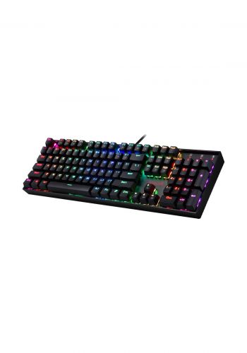 Redragon K551 RGB Mitra RGB Backlit Mechanical Keyboard - Black كيبورد