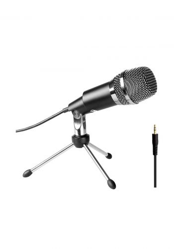 Fifine K667 Condenser Microphone for PC Computer - Black مايكروفون