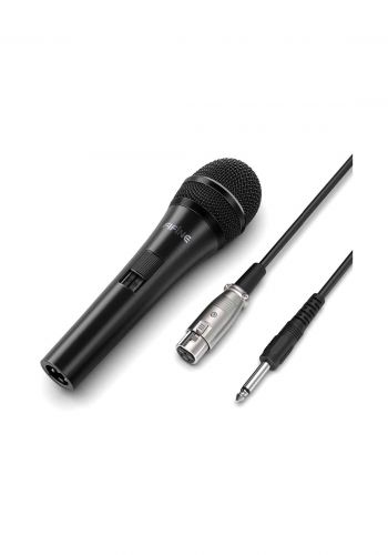 Fifine K6 Dynamic Vocal Microphone for Speaker - Black مايكروفون